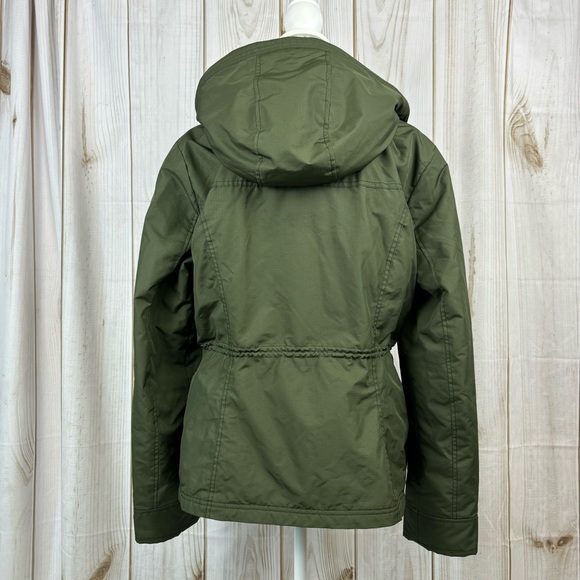A&F Coat All Season Weather Warrior Fleece Lined Comfort Jacket Green Size XL - Picture 4 of 16
